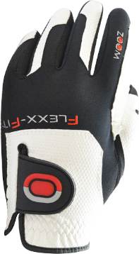 Zoom All Weather Syntetisk Dame Golfhandske - White/Black/Red - Højre - Str. Onesize