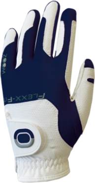 Zoom All Weather Syntetisk Dame Golfhandske - White/Navy - Venstre - Str. Onesize