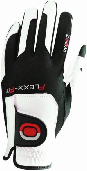 Zoom Tour Syntetisk Herre Golfhandske - White/Black/Red - Højre - Str. Onesize