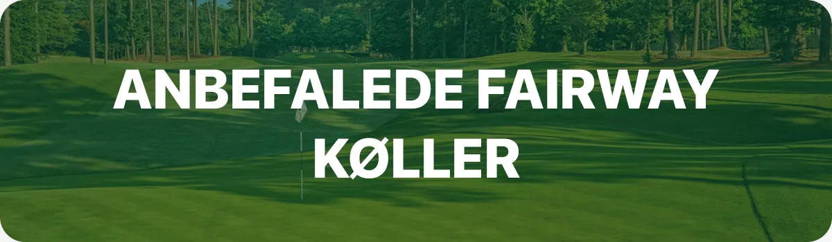 Anbefalede fairway køller