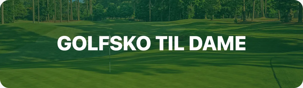 Golfsko til dame