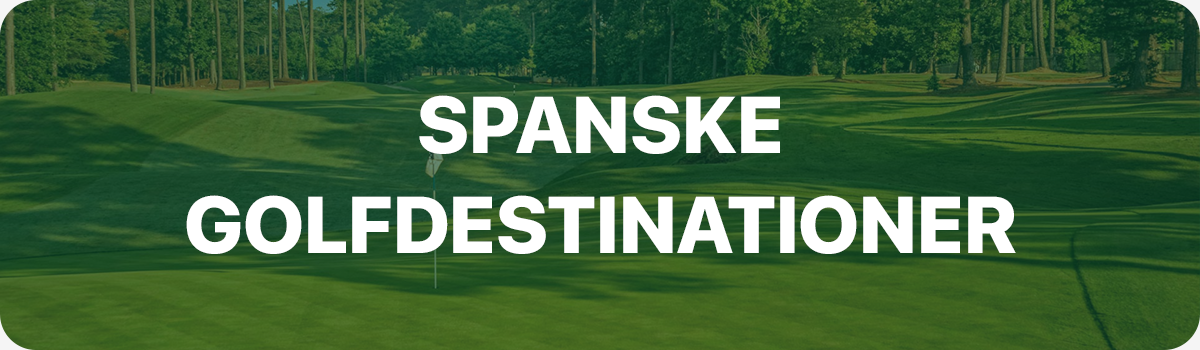 Anbefalede spanske golfdestinationer